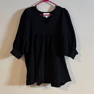 Pomander Place by Tuckernuck Black Gauze Millie Dress